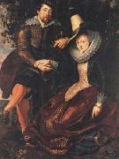 Peter Paul Rubens Selbstbildnis mit Isabella Brant in der Geibblattlaube (mk05) china oil painting artist